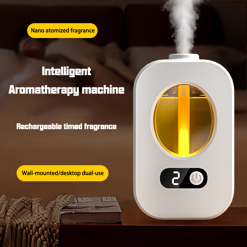 Essential Oil Diffuser Humidifier Combo - Mesin Aromaterapi Pengharum Ruangan Otomatis, Pengharum