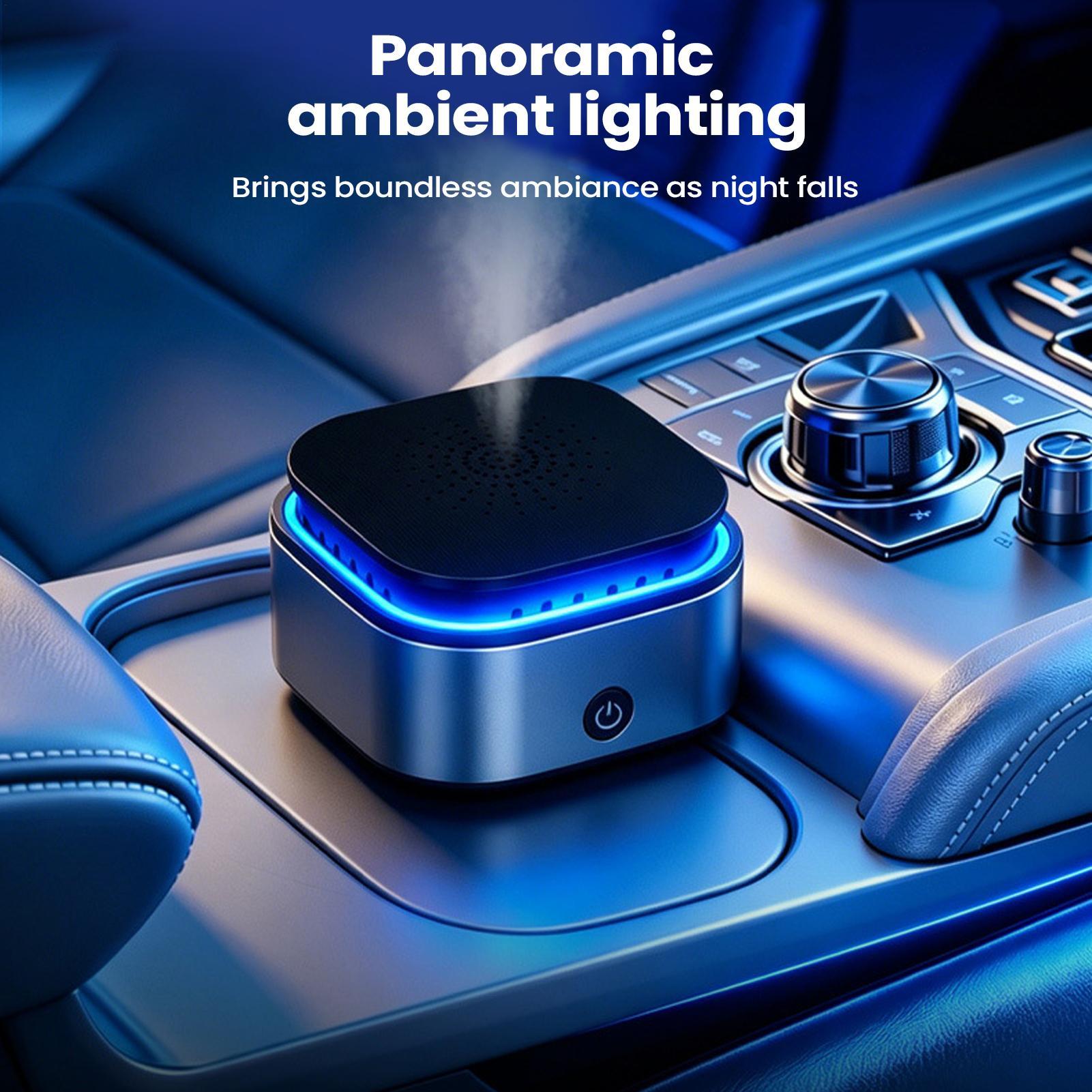 Car Aroma Diffuser Usb - Diffuser Aromaterapi Mobil dengan Sensor Pintar,