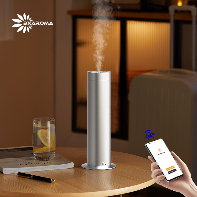 Smart Aroma Diffuser Wifi App - Diffuser Aroma Komersial 100ml, Nebulizer Udara