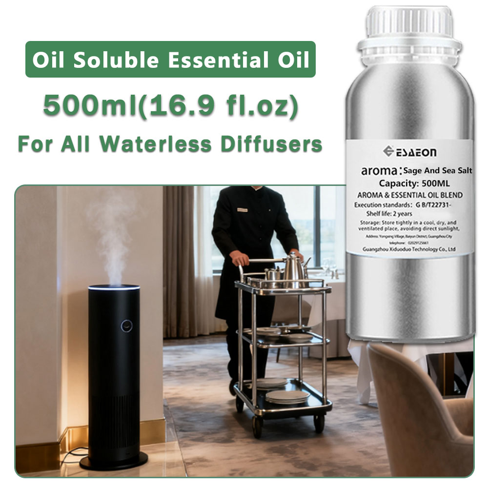 Essential Oil Diffuser 500Ml - ESAEON Minyak Esensial Pengharum Ruangan Hotel