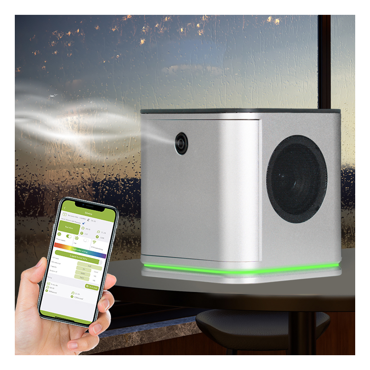 Aroma Diffuser Bluetooth Led - Peralatan Kualitas Udara Mewah Lampu LED