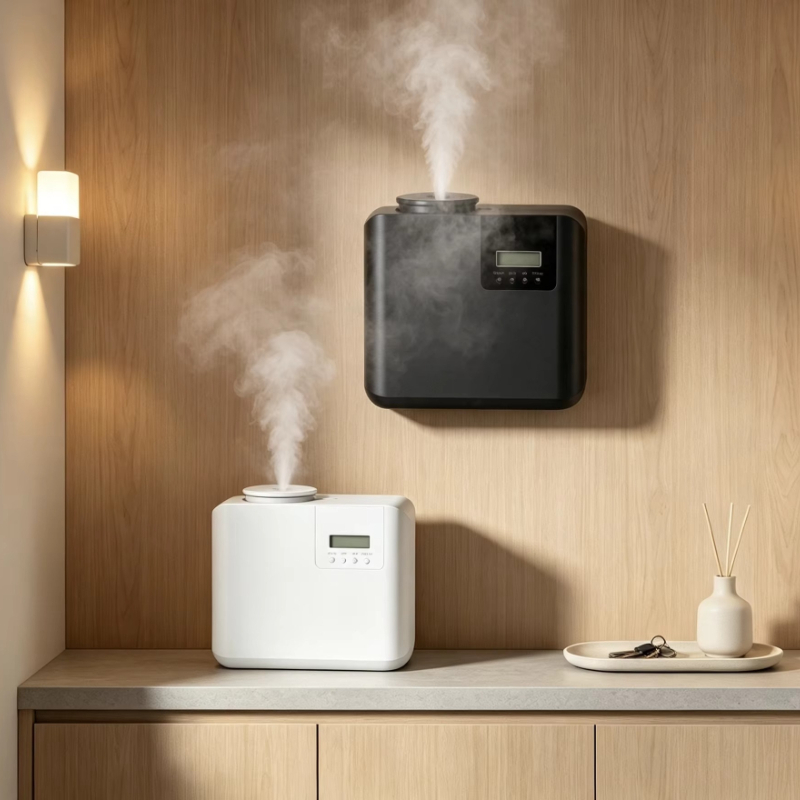 Smart Scent Machine Commercial - Penyebar Aroma Rumah Mewah 250ml, Alat