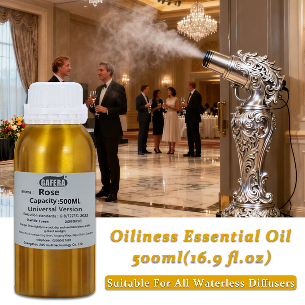 Essential Oil Diffuser 500Ml - GAFERA 500ml (16.9 fl.oz) Minyak Esensial