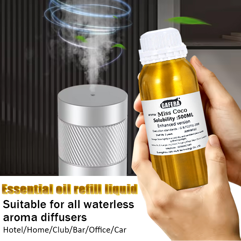 Essential Oil Diffuser 500Ml - Cairan Pengisi Ulang Minyak Esensial GAFERA,