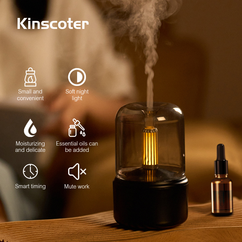 Essential Oil Diffuser Humidifier Combo - KINSCOTER Diffuser Aroma terapi minyak esensial,