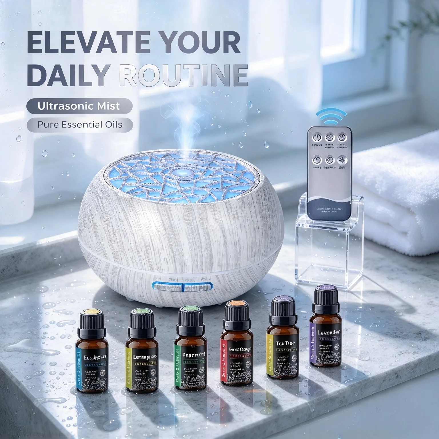 Pelembap Udara Aroma Cerdas de - Aroma Diffuser For Large Room ulasan dan harga