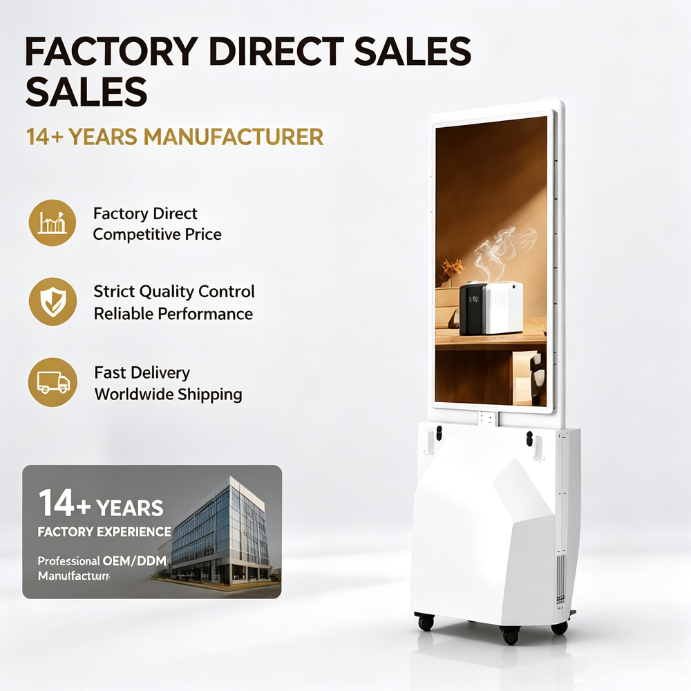 Crearoma Layar Iklan Diffuser  - Smart Scent Machine Commercial ulasan dan harga