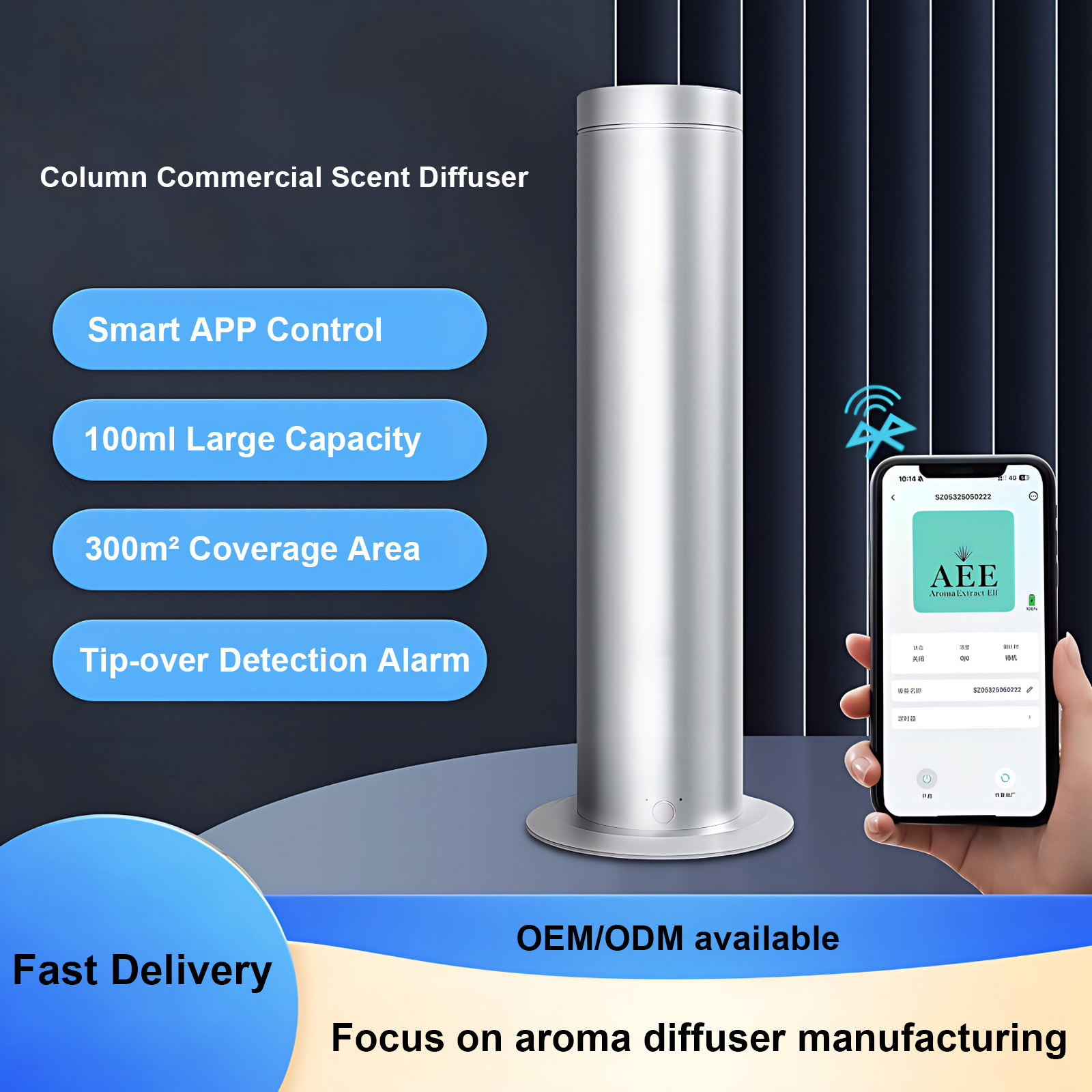 Penyebar Aroma Komersial HoldP - Cold Air Diffuser Nebulizer ulasan dan harga