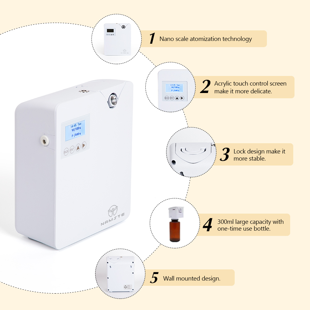 NAMASTE Penyebar Aroma untuk R - Smart Aroma Diffuser Wifi App ulasan dan harga