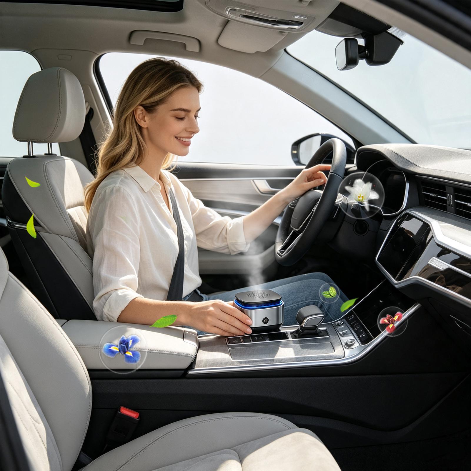 Penyegar Udara Aromaterapi Mob - Car Aroma Diffuser Usb ulasan dan harga