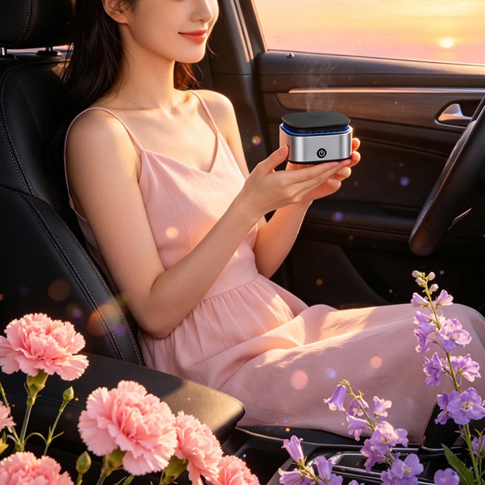 Penyegar Udara Aromaterapi Mob - Car Aroma Diffuser Usb ulasan dan harga