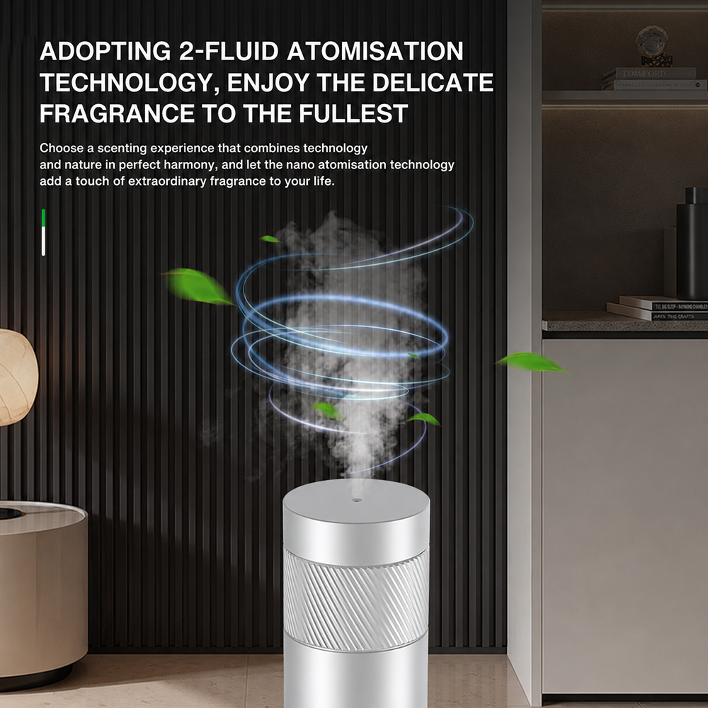 Diffuser minyak esensial penye - Aroma Diffuser For Large Room ulasan dan harga