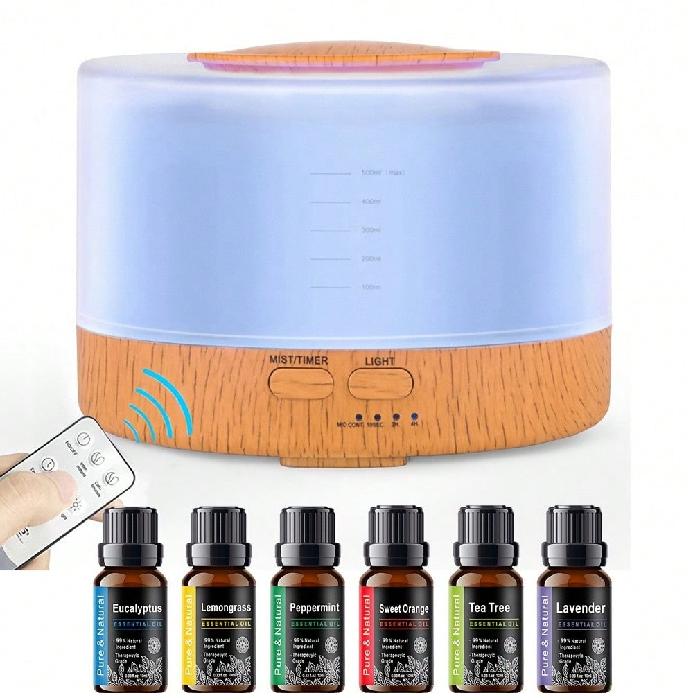 Kirim 6 Botol Minyak Esensial, - Aroma Diffuser For Large Room ulasan dan harga