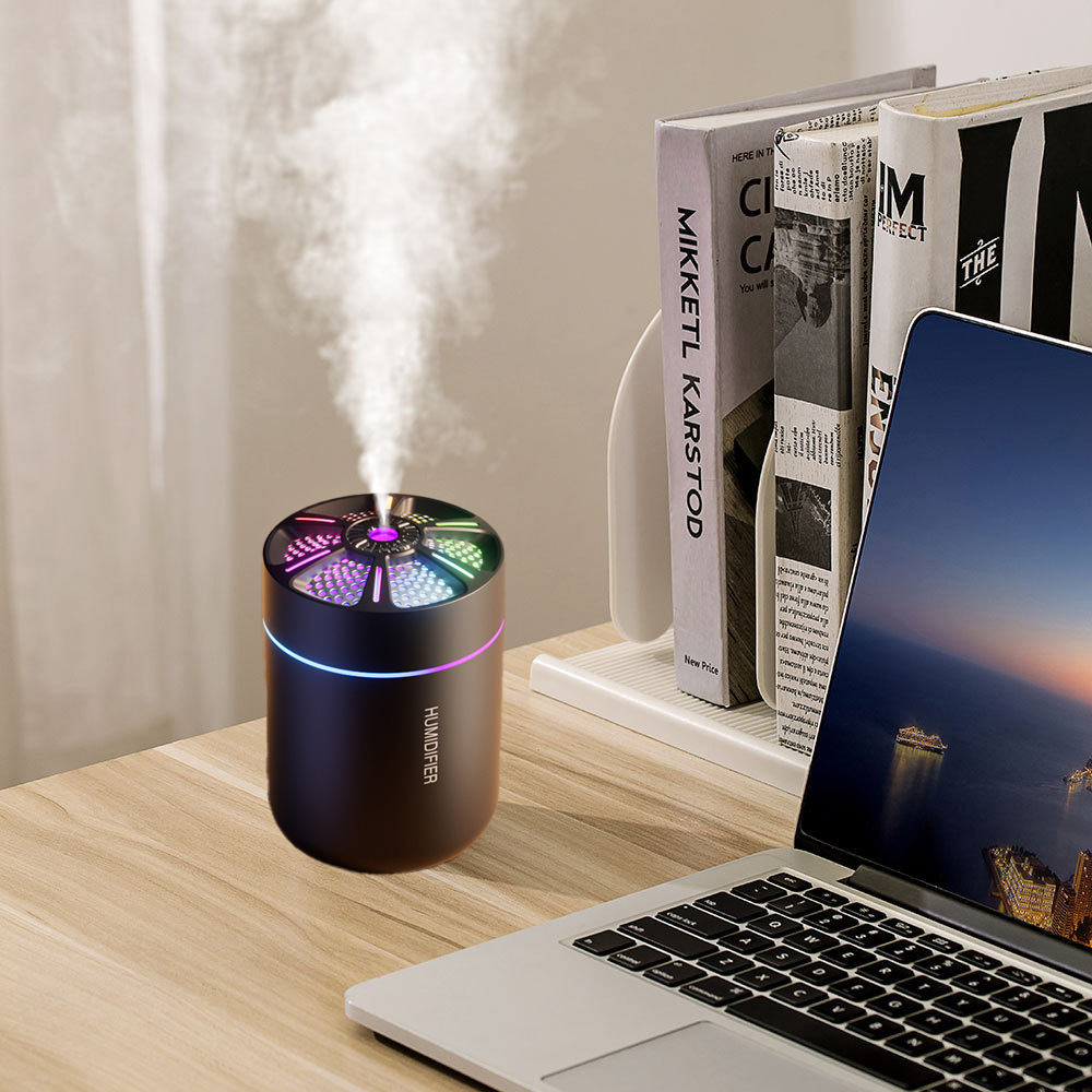 Pelembap Udara Mini 180ML, Dif - Essential Oil Diffuser Humidifier Combo ulasan dan harga