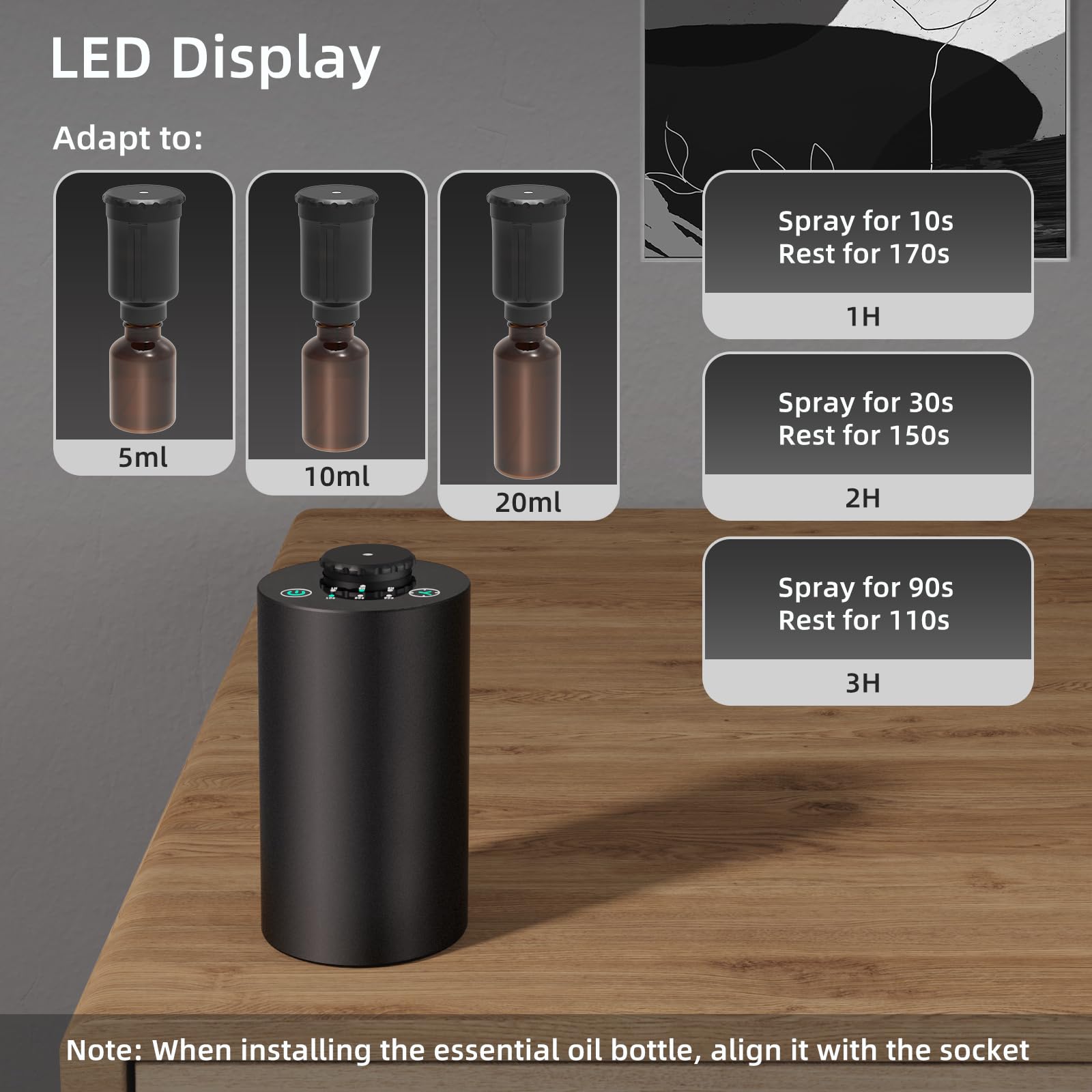 Penyebar Aroma Minyak Esensial - Waterless Essential Oil Diffuser ulasan dan harga