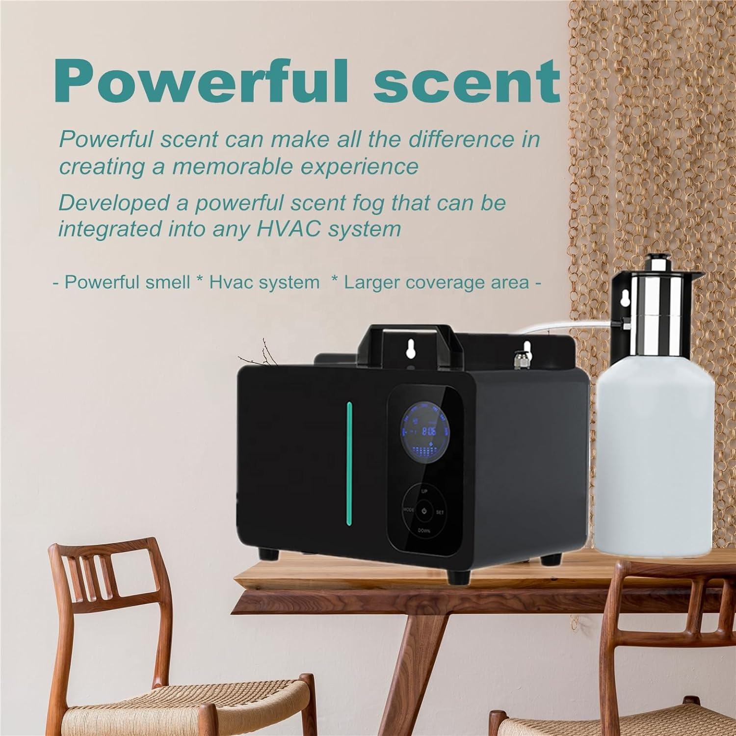 Difuser Aroma Terapi HVAC Pint - Smart Aroma Diffuser Wifi App ulasan dan harga