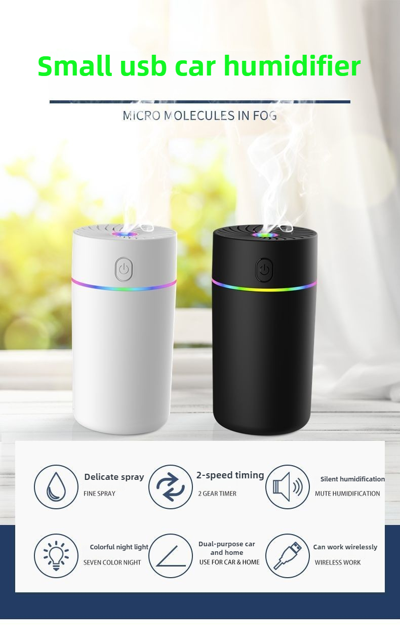 350ML Pelembap Udara Penyebar  - Car Aroma Diffuser Usb ulasan dan harga