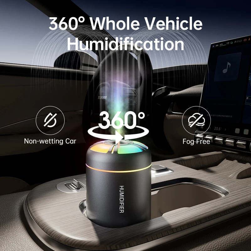 180ML Penyebar Aroma Mini Mobi - Essential Oil Diffuser Humidifier Combo ulasan dan harga