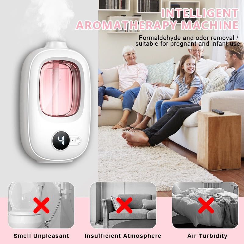 Alat aromaterapi otomatis, mes - Essential Oil Diffuser Humidifier Combo ulasan dan harga